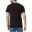 Men'S Stylish Lion Graphic T-Shirt - Brown with Golden Accent Design, Casual Summer Wear, Lightweight Polyester Fabric, Round Neck, Machine Washable, Casual Summer Top|Round Neck Shirt|Polyester Fabric
