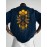 Men's Casual Short Sleeve T-Shirt - 100% Polyester Relaxed Fit Bee Print Graphic Tee with Honeycomb & Dripping Wax Design, Small Round Neck Summer Outdoor Top for Men, Durable Fabric Shirt