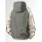 [Trendy Polyester Hooded Jacket] Trendy Lightweight Polyester Men's Casual Zip-Up Hooded Jacket - Color Block Design with Striped Accents, Perfect for Spring & Autumn