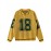 Men'S Fashion Autumn/Winter Pullover Football Number Knit Sweater Thickened Sports Style for Boys