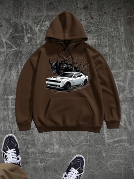 Men'S Casual Hoodie with 